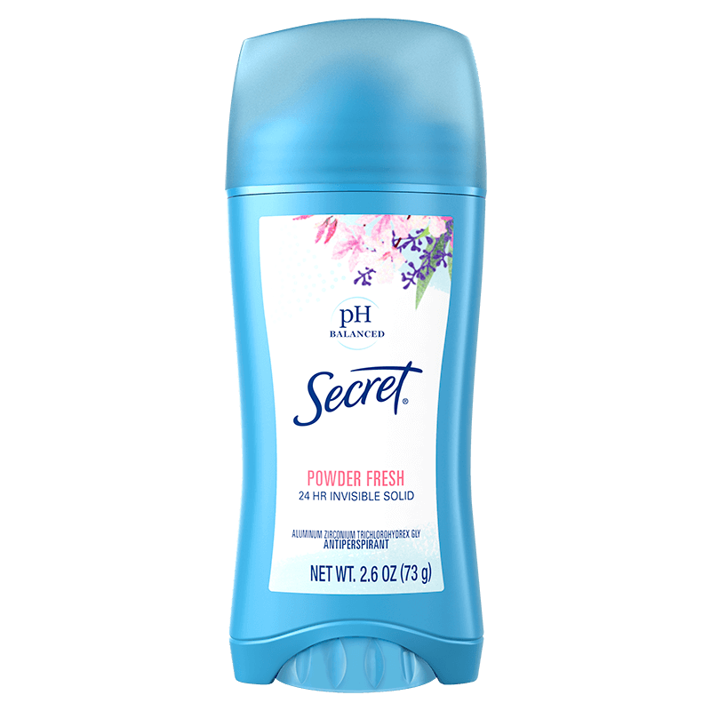 Secret Powder Fresh Invisible Solid Antiperspirant Deodorant, 2.7 Oz